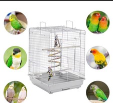 Bird cage 58cm - bird, white