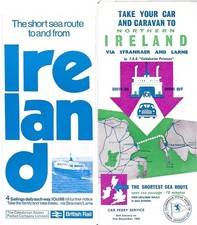 British Rail North Channel Ferries Stranraer Larne Ulster Antrim Princess 1963+8