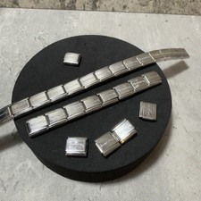 NOMINATION Blank Charm For Bracelet Silver Tone Steel ONE ONLY Choose How Many