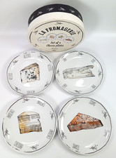 Set of 4 Small Cheese Plates La Fromagerie Linea House Of Fraser 19cm Diameter