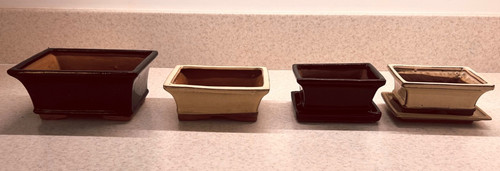 Job lot bonsai pots - job,