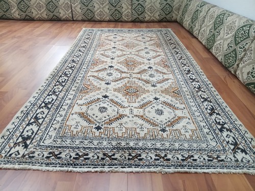 Silk wolf dragon rug tribal - wolf,