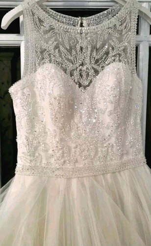 Ivory size sleeveless high - sleeveless,