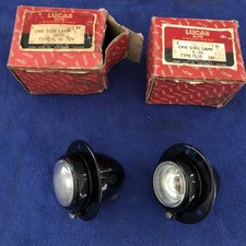 Pair Of Genuine Lucas Butlers Side Lights New Old Stock