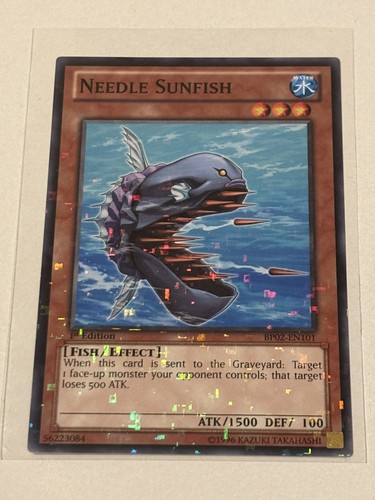 Tcg needle sunfish - yu-gi-oh!,