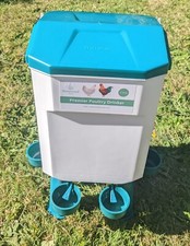 Chicken Poultry Drinker Waterer Large Flock Coop Bird Hen Water Chick Green 11L