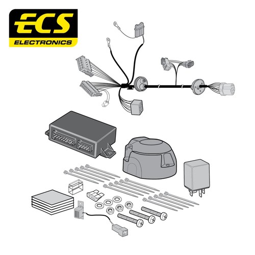 Ecs pin car towbar - car,