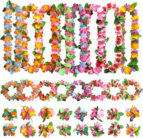 Hawaiian luau flower headband - hawaiian,