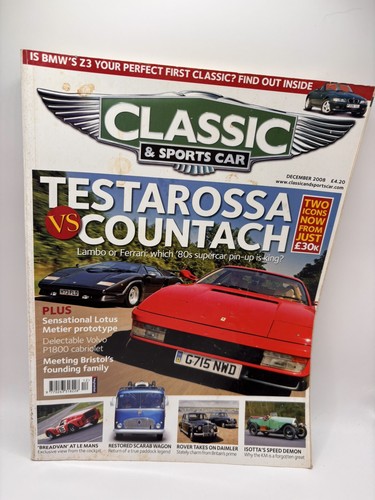 Classic sports car magazine - classic,
