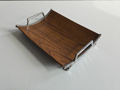 Mid century chrome metal - chrome,