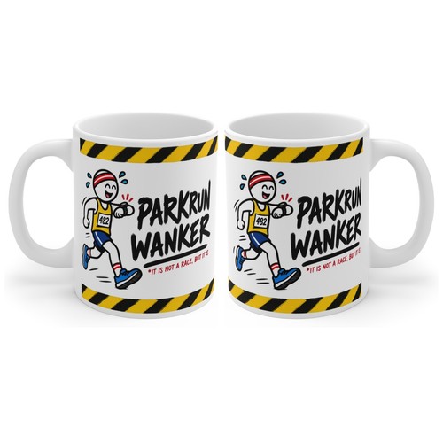 Parkrun nker mug - funny, hobby
