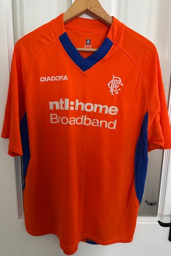 Rangers jersey size diadora - rangers, l