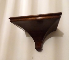 Beautiful Georgian Mahogany Clock Bracket.