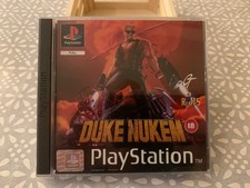 Duke Nukem PS1 (COMPLETE INC MANUAL) Sony Playstation