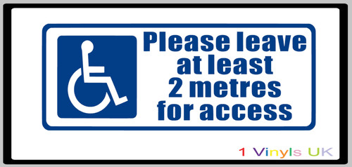 Disabled sign disability - 2, x