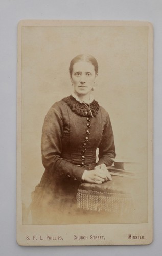Cdv victorian lady by - victorian,