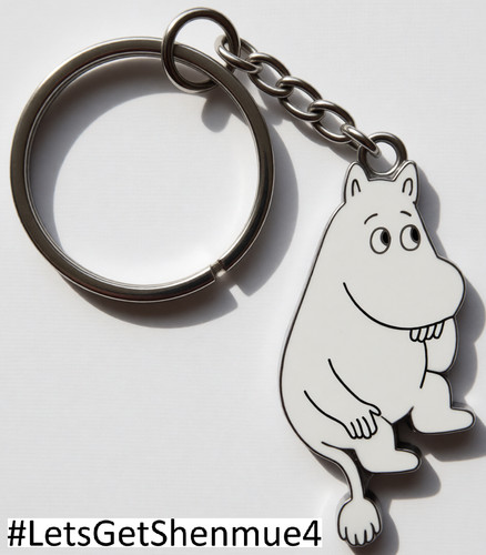 Moomins figure keyring - moomins,