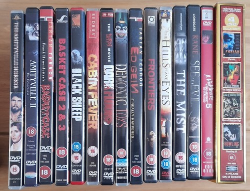 Horror dvd collection - horror,