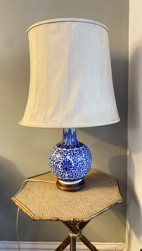 Antique porcelain chinese - chinese, lamp