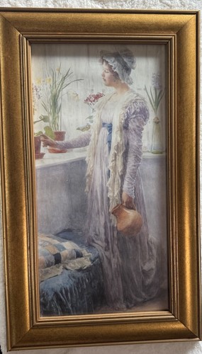 Edwardian lady floral print - floral,