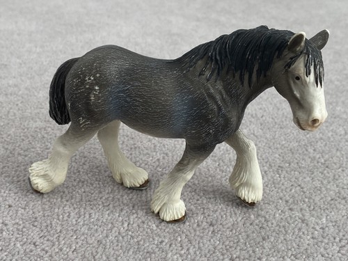 Schleich clydesdale mare grey - schleich,