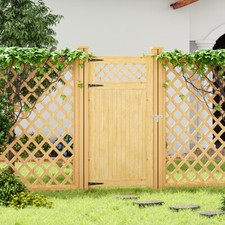 Solid Wooden Garden Gate