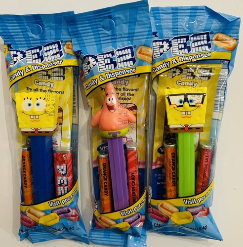 Spongebob pez dispensers - spongebob,