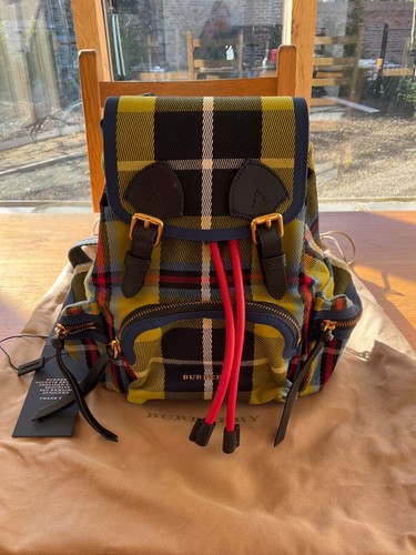 Burberry small tartan rucksack - burberry,