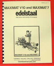 EMCO/Edelstaal MAXIMAT V10 & 7