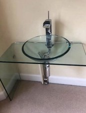 Glass Sink And Stand 