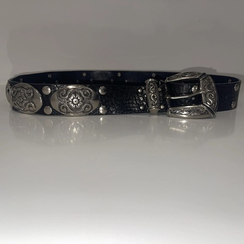Nanni leather belt made - leather,