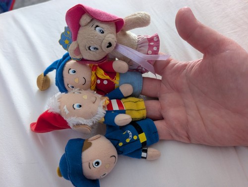 Noddy toyland finger puppets - noddy,