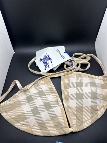 Burberry check bikini top - burberry,