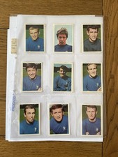 15 CHELSEA FKS Stickers 1968/9 Complete.
