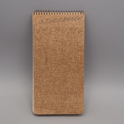 Notepad 1954 1956 studebaker - notepad, 1954-1956