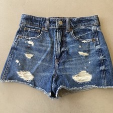 GAP. GIRLS DENIM STRETCH MIDI SHORTS SIZE 12. EXCELLENT CONDITION.