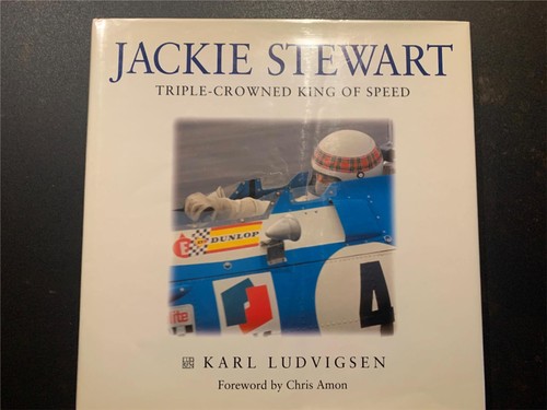 Hand signed jackie stewart - signed,