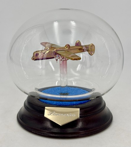 Glass lancaster bomber in - glass,