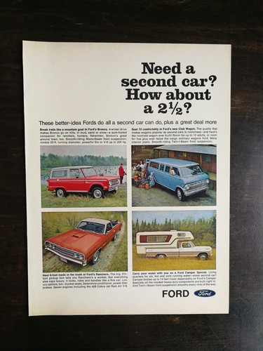 Vintage 1969 ford bronco - 1969,