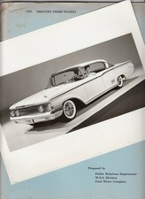 1960 MERCURY US Press Media