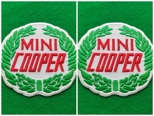 Mini cooper patch - patch, pair