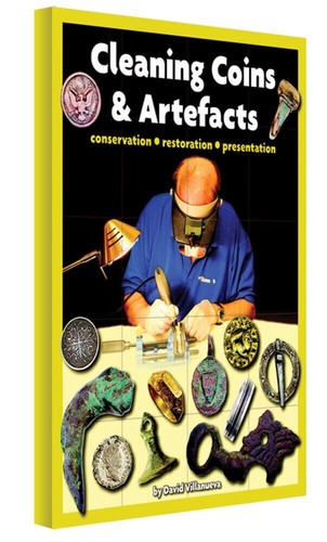 Cleaning coins artefacts - cleaning, &