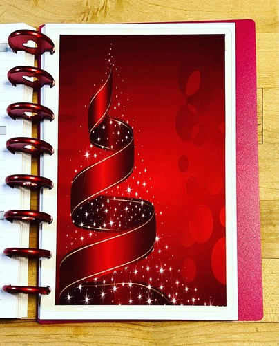 Red sparkle xmas tree ornament - red,