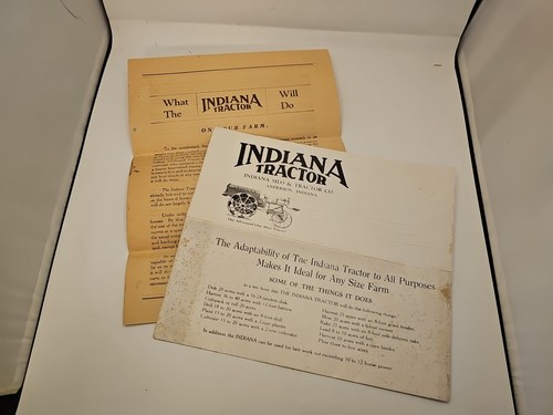 Indiana tractor brochure - indiana,