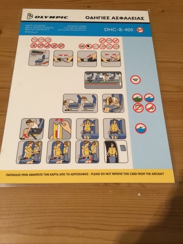 Olympic airways flight - olympic, safety