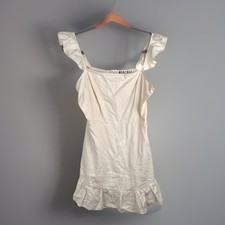 Montrez Linen Mini Dress Off