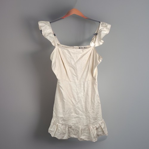 Montrez linen mini dress - montrez,