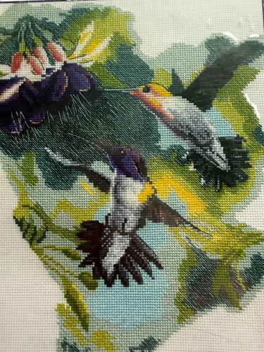 Vintage dmc deco humming - dmc, birds