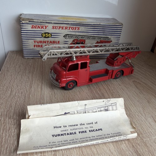 Dinky 956 turntable fire - dinky,