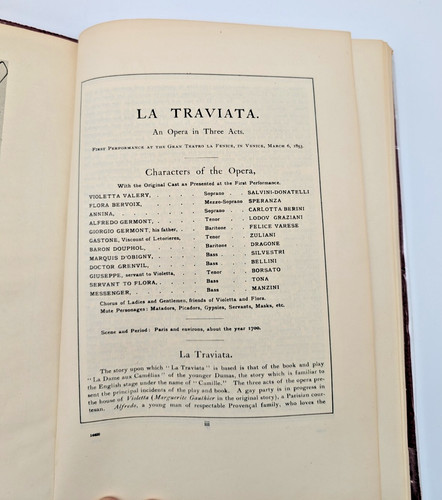 Verdi traviata vocal score - la,